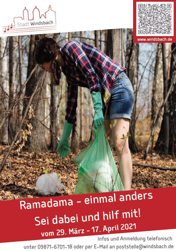  Plakat Ramadama Aktion 