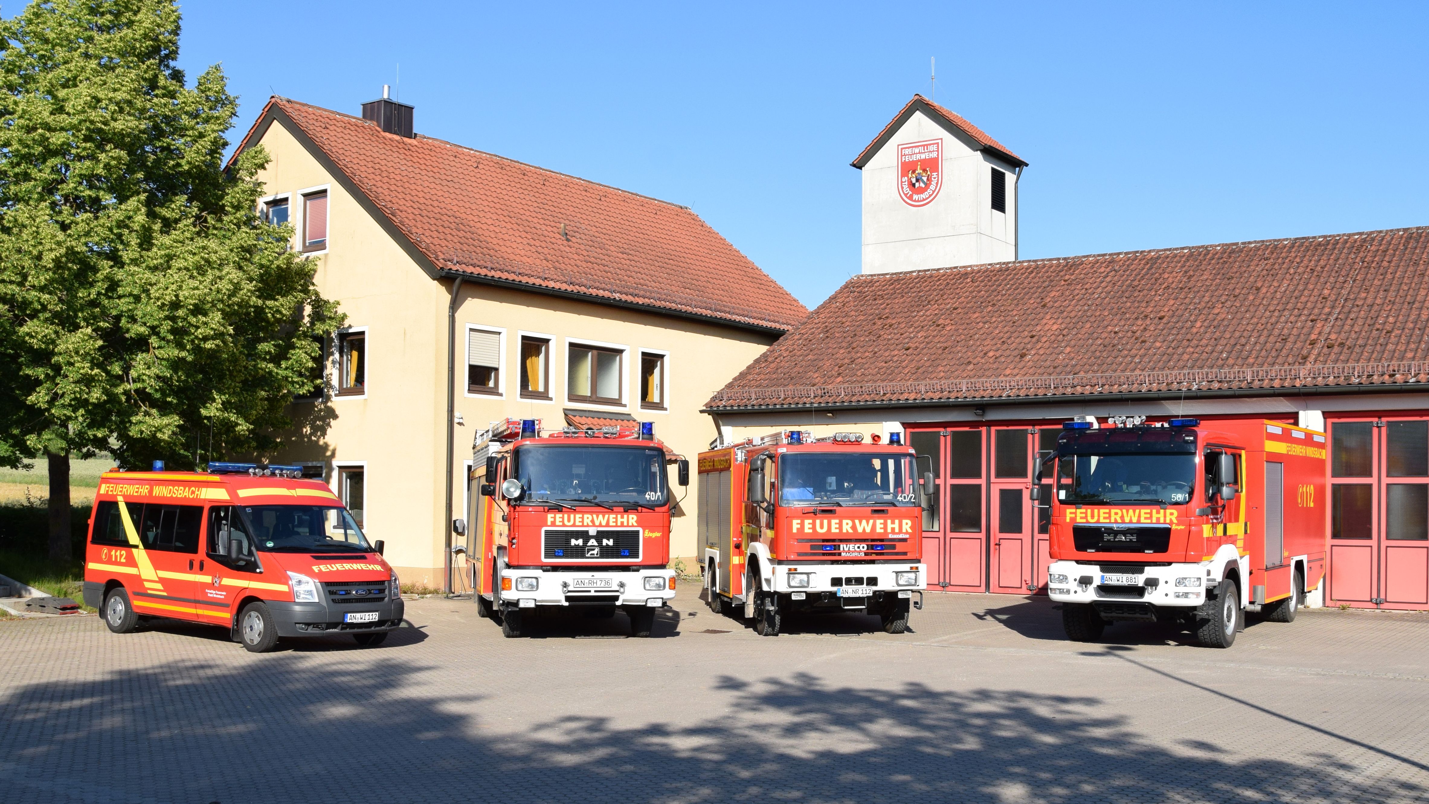  Fuhrpark der Feuerwehr Windsbach 